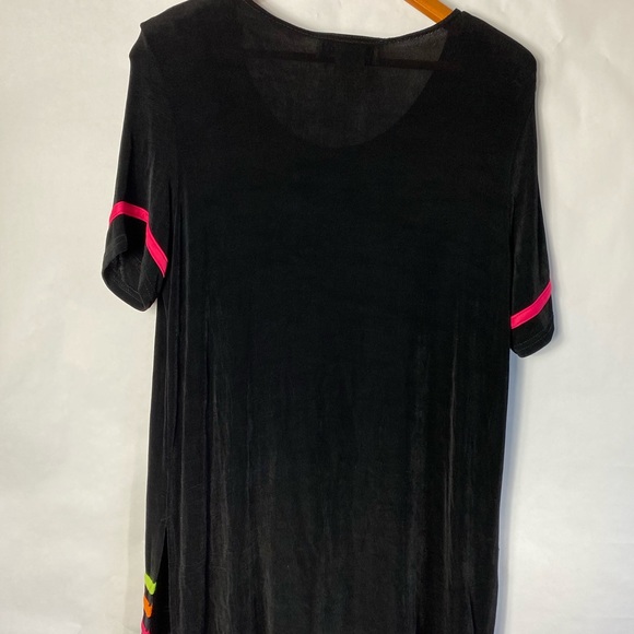 Vintage 1980’s/1990 Black Tunic Dress - Picture 3 of 6
